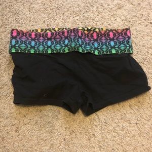 Tribal yoga shorts